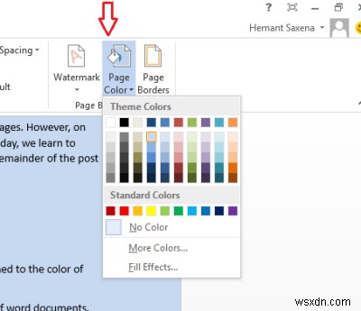 How to Change Background Color and Add Drop Caps in Word