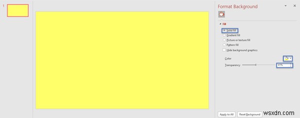 How to Customize and Format Background in PowerPoint