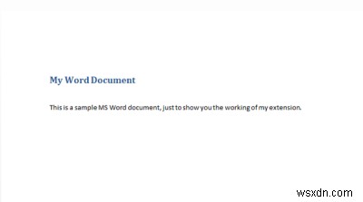 Open with Microsoft Office Online for Chrome allows you to view Office files