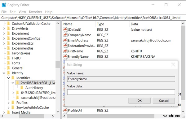 How to remove User Name from Office 365 Title Bar