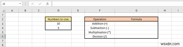 How to insert Formulas and Functions in Microsoft Excel