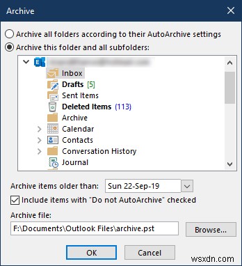How to archive Emails & retrieve archived emails in Outlook