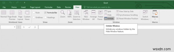 Fix Microsoft Excel opening a Blank document