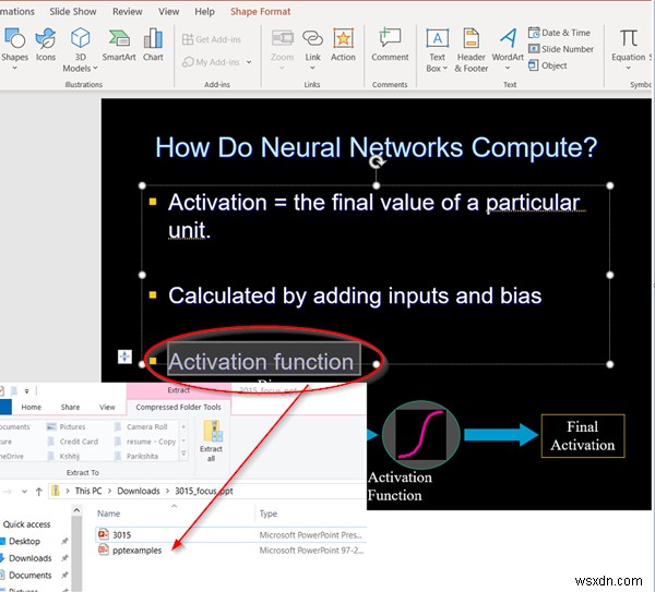 How to link one PowerPoint presentation to another