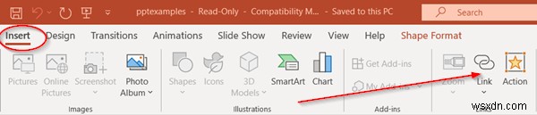 How to link one PowerPoint presentation to another