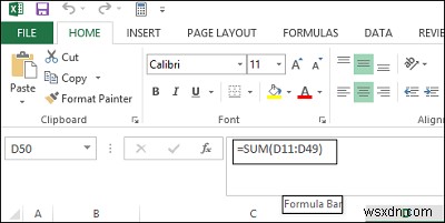 How to hide Formula in Microsoft Excel sheets