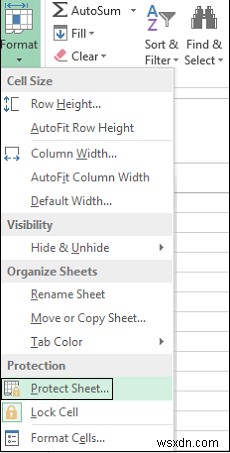 How to hide Formula in Microsoft Excel sheets