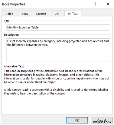 Make Microsoft Outlook email messages accessible to people with disabilities