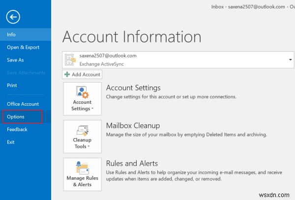 How to change Calendar Weather Temperature from Fahrenheit to Celsius in Outlook