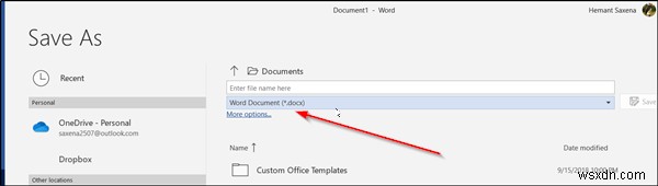 How to convert old Word document to new Word format