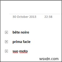 How to create Text-based FlashCards in OneNote