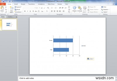 How to copy Graphs from Excel to PowerPoint perfectly using Ctrl+Alt+V