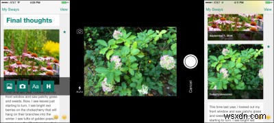 Microsoft Office Sway, a new experience for sharing Content