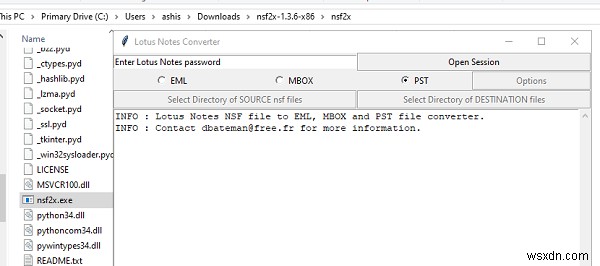 How to convert NSF files into PST files for free