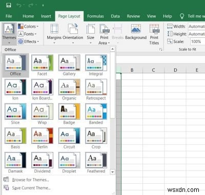 How to change document theme colors in Microsoft Office programs