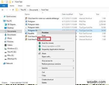 How to install new Fonts in Microsoft Office