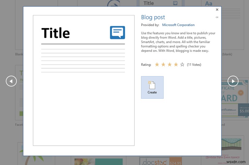How to Publish a Blog post using Microsoft Word