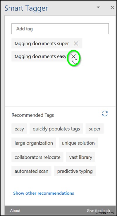 Smart Tagger Word add-in makes finding and tagging documents super easy