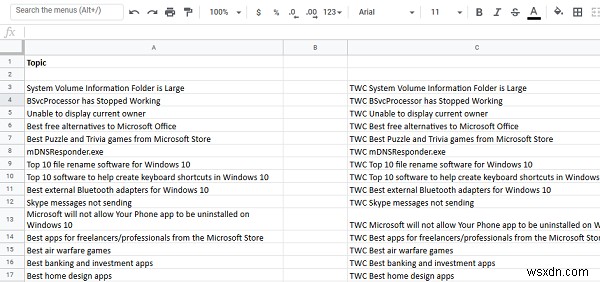 How to add prefix or suffix to a range of cells in Excel