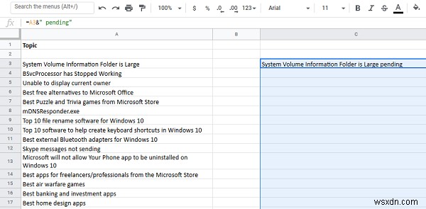 How to add prefix or suffix to a range of cells in Excel