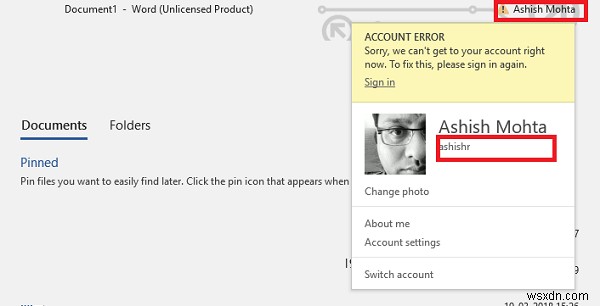 Something went wrong, We couldn’t start your program – Office error