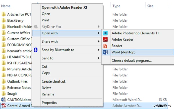 How to edit PDF files in Microsoft Word
