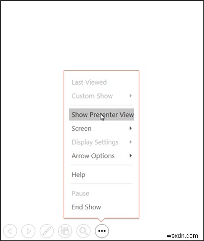 How to view Notes in PowerPoint with Presenter view