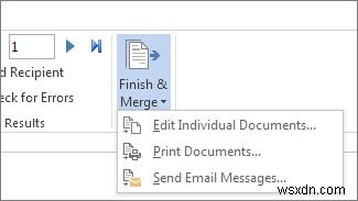 How to send bulk email messages in Outlook with Mail Merge