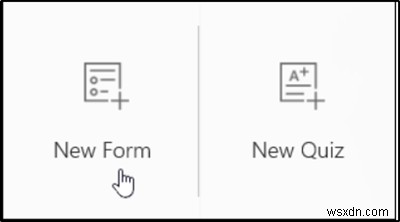 How to create a Form in Microsoft Forms and adjust its Settings