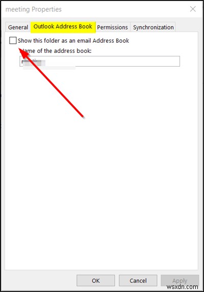 How to restore Contact information in Address Book in Outlook