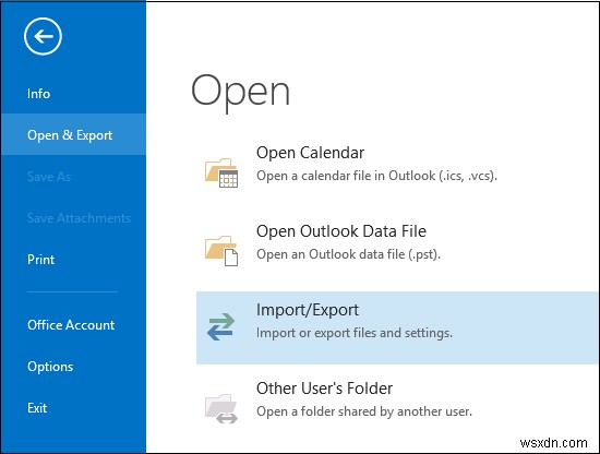 How to Import Contacts from People App to Microsoft Outlook