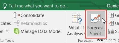 How to create a Forecast in Excel on Windows PC