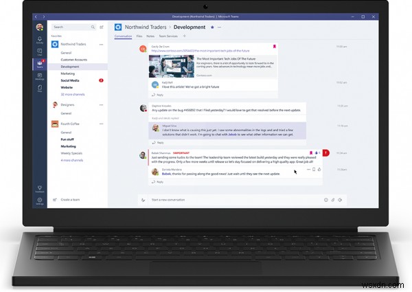 Microsoft Teams group chat software – Features & FAQ