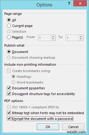 How to password protect PDF File in Windows 10