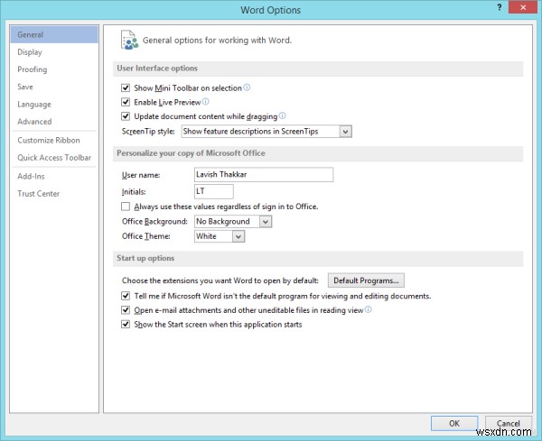 How to configure Grammar and Style Settings in Word