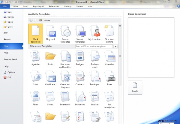 How to design Business Cards using Microsoft Word