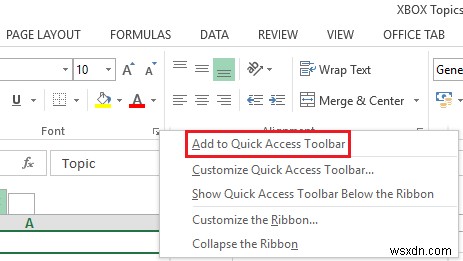 Customize the Quick Access Toolbar in Excel to make it work for you