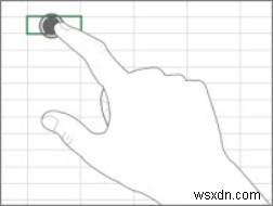 Touch gestures for using Office on Tablets and Touch-Screen devices