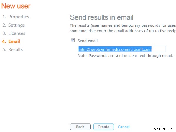 How to add a new user using Admin account in Office 365