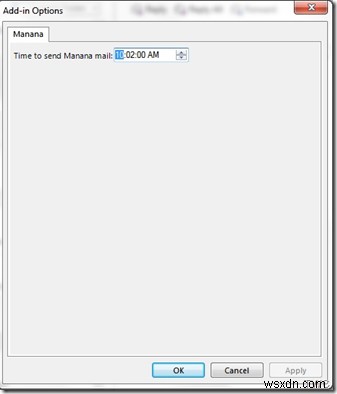 Schedule Mail, Cancel or Undo Send Mai with Mañana Mail add-in for Outlook