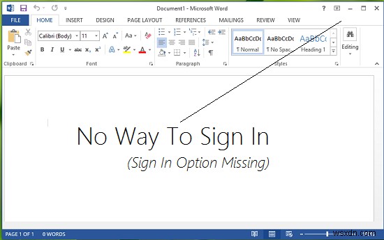 Sign in feature disabled in Microsoft Office? Here is the fix!