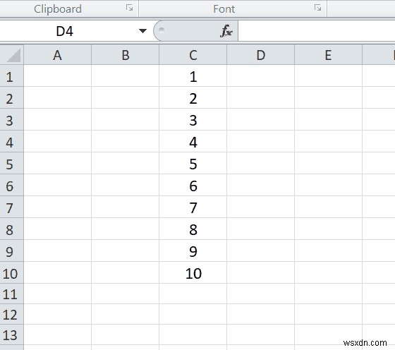 How to insert Multiple Blank Rows in Excel at once