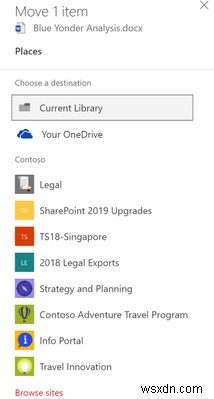 How to move files between Office 365, SharePoint and OneDrive