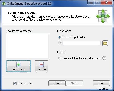How to Batch Extract & Save images from Office documents