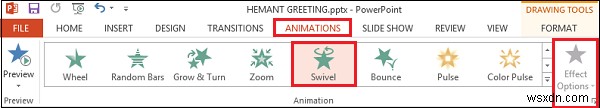 How to make Animated Greeting Cards using PowerPoint
