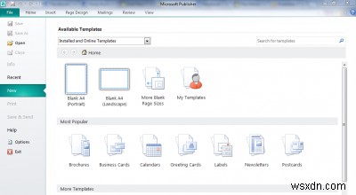 How to design Greeting Cards in Microsoft Publisher