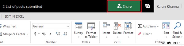 How to Co-Author and Collaborate on Excel Workbooks at the same time