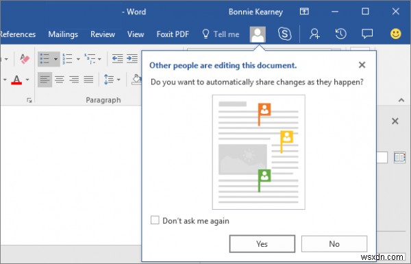 How to Collaborate and Share documents in Word on Windows