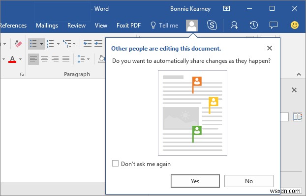 How to Collaborate and Share documents in Word on Windows