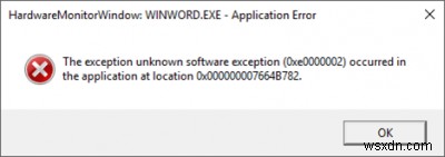 Office 365 Error Message 0x8004FC12 when using Malwarebytes